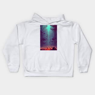 Eerie Forest Kids Hoodie